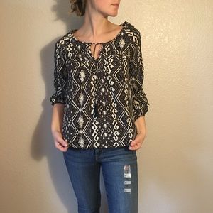 American Eagle Printed Blouse